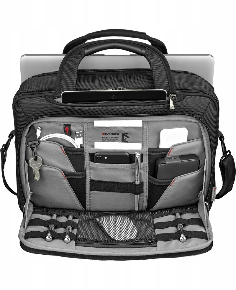 فيجنر حقيبة لابتوب  برو . - . بوصة مع جيب تابلت أسود